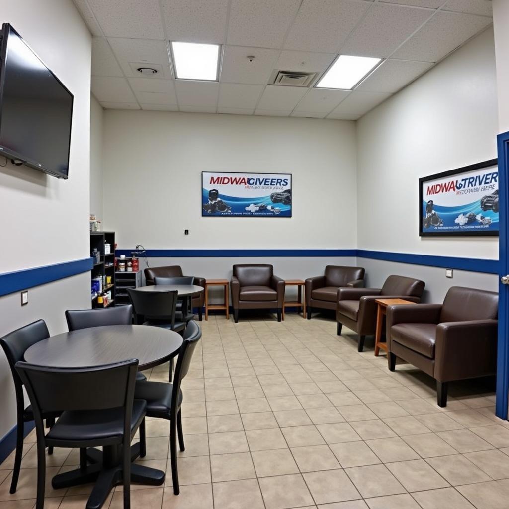 Comfortable Customer Waiting Area