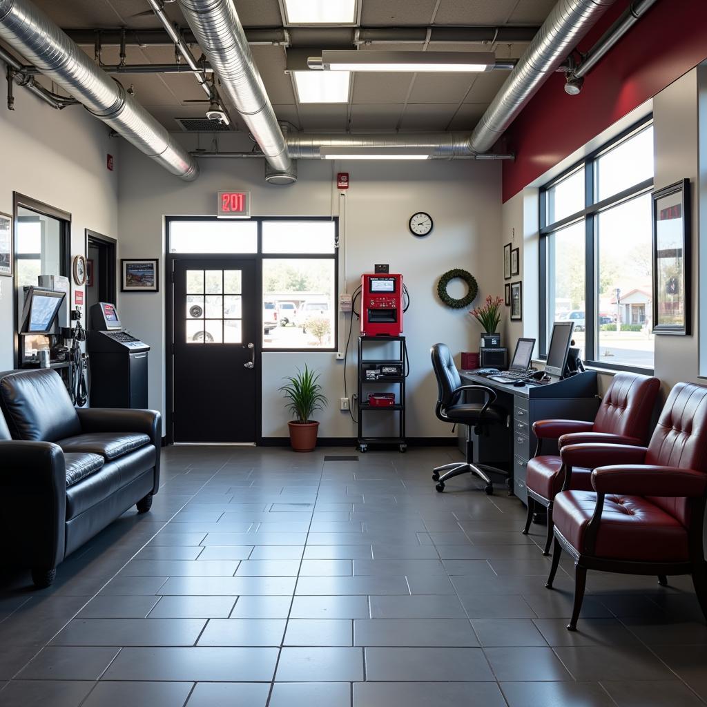 Millbrook Auto Service Shop Interior