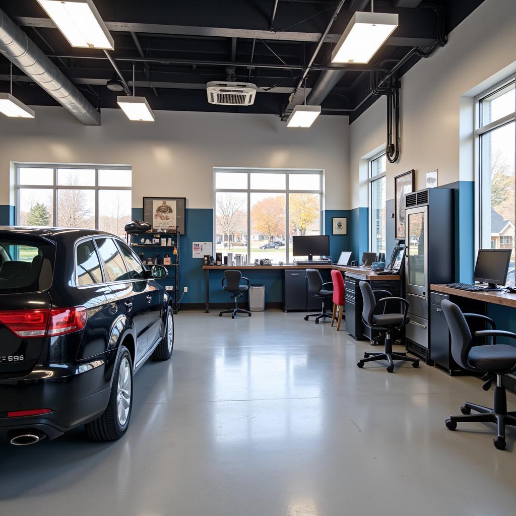 Milwaukee Auto Repair Shop Interior