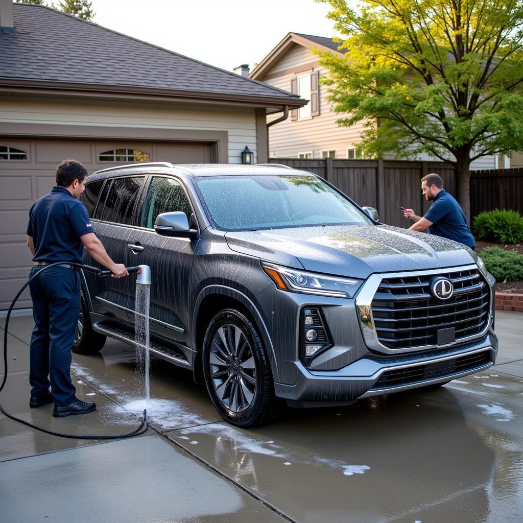 Mobile Car Wash Service at Home