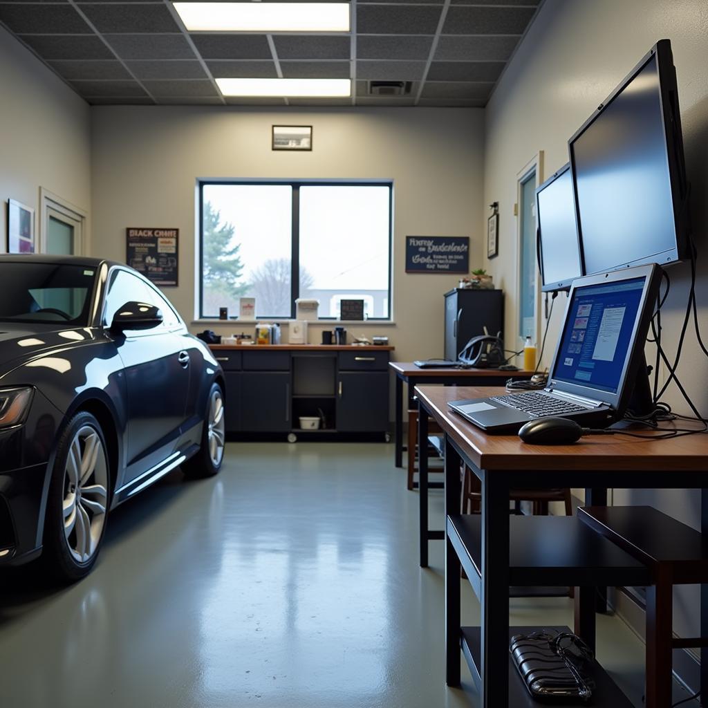 Modern Auto Repair Shop with Advanced Diagnostic Equipment in Westerly, RI