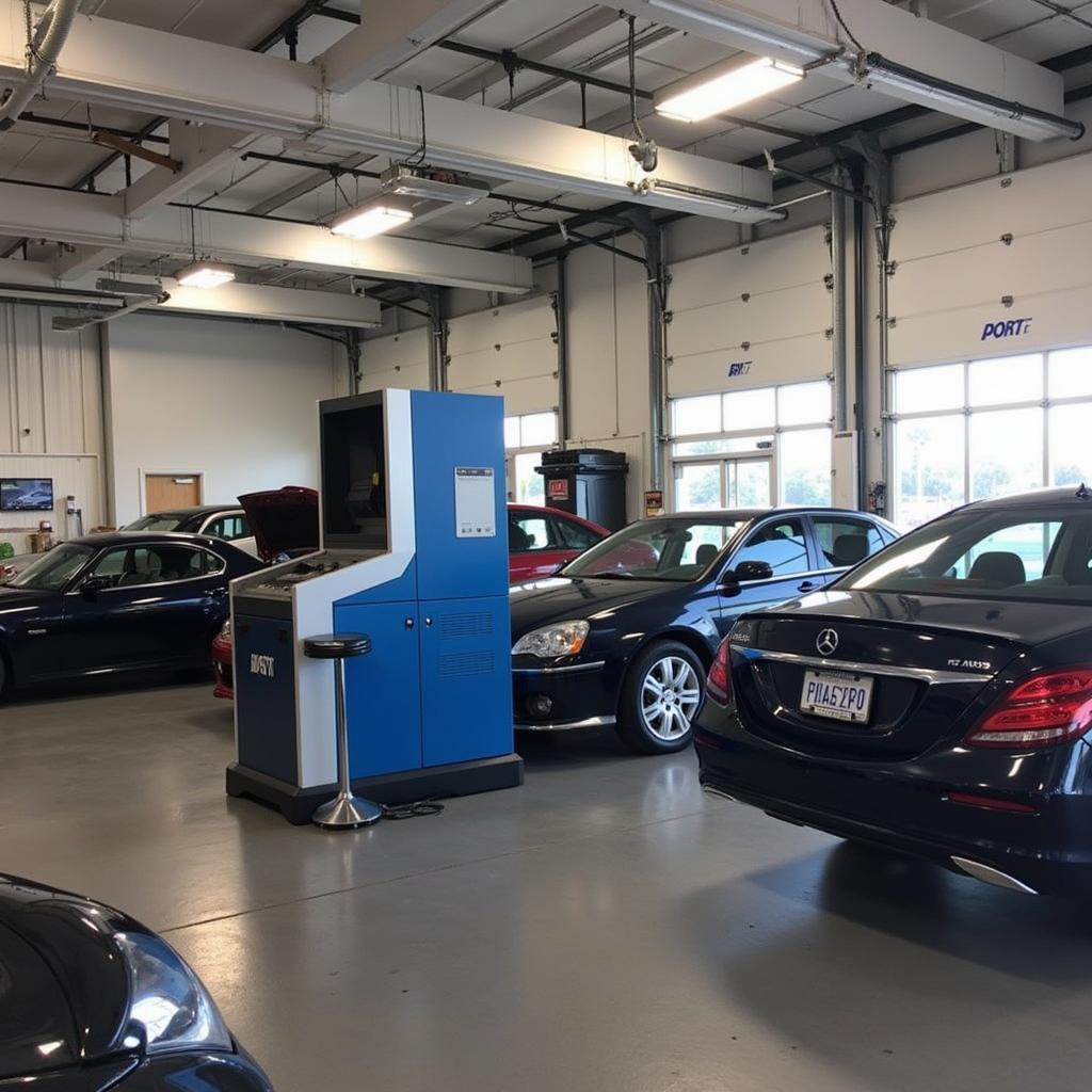 Modern Auto Repair Shop Equipment in Vero Beach