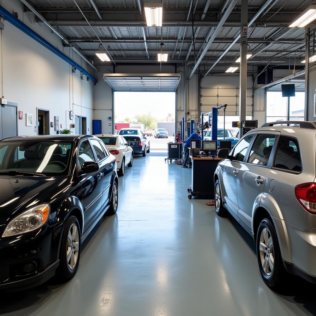 Modern Auto Repair Shop in Phoenix