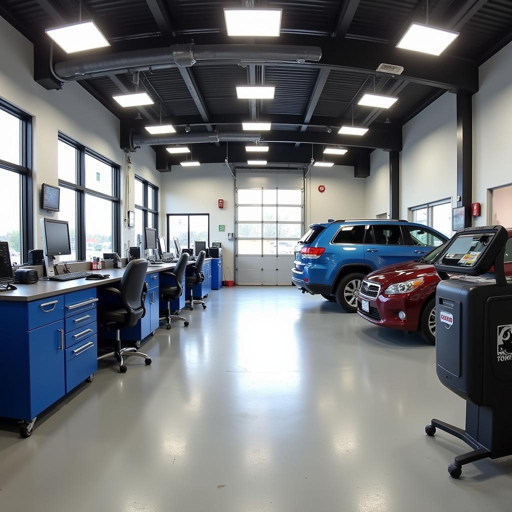 Modern Auto Repair Shop in Schererville, Indiana