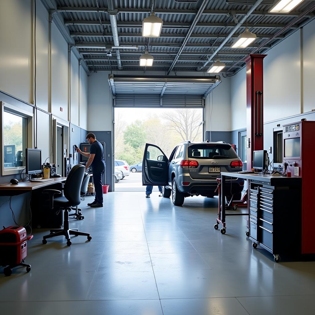 Modern Auto Repair Shop in Washington DC 20002