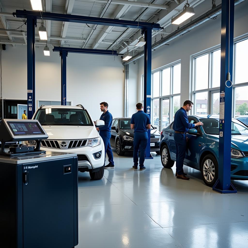 Modern Auto Service Center in Sheffield