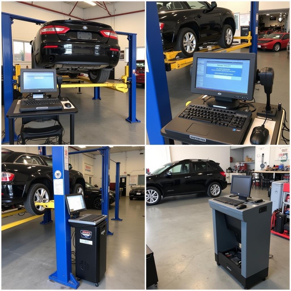 Modern Auto Service Equipment at Homer's Auto Service