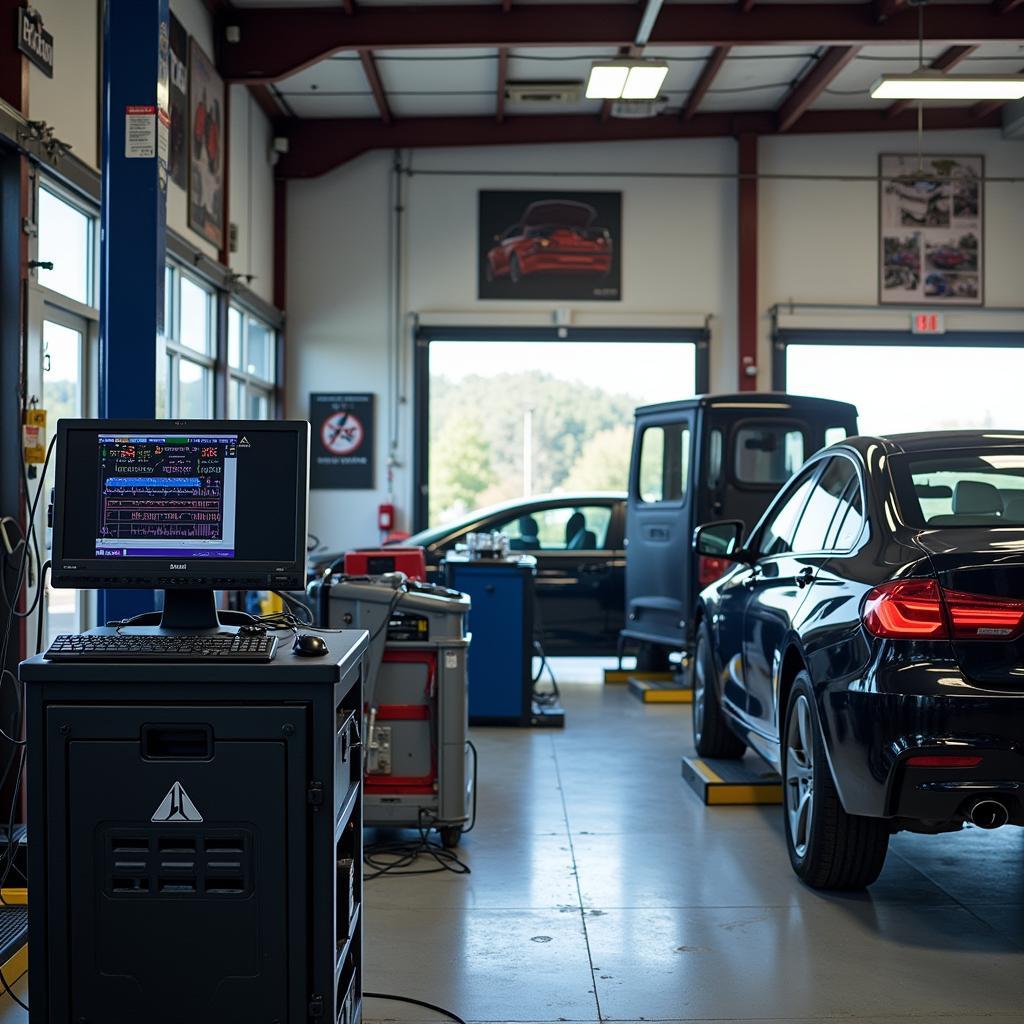 Modern Auto Service Facility in Concord, NH