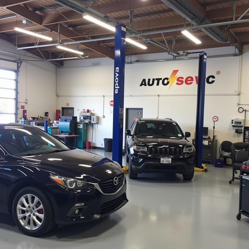 Modern Auto Service Facility in Placerville