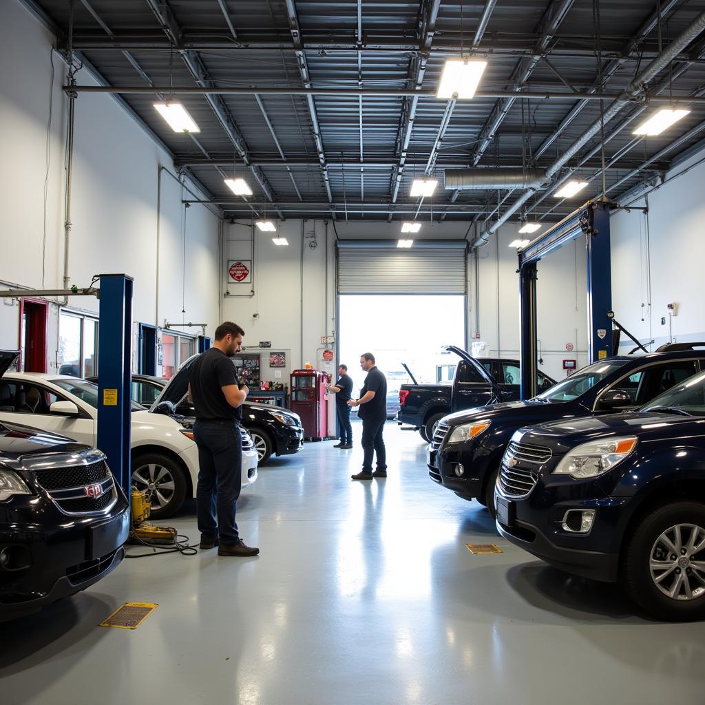 Modern Auto Service Shop in North Lamar