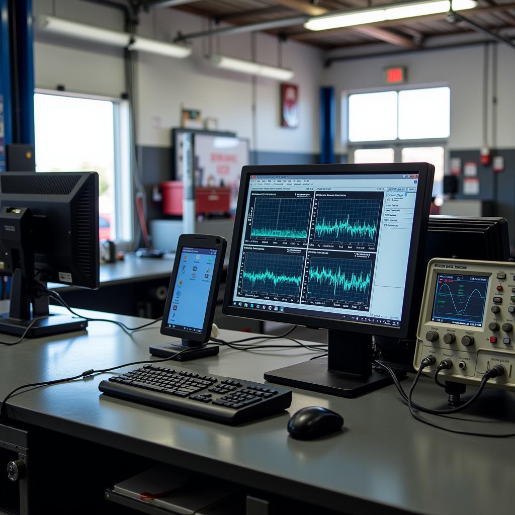 Modern Diagnostic Equipment at Brown's Auto Services