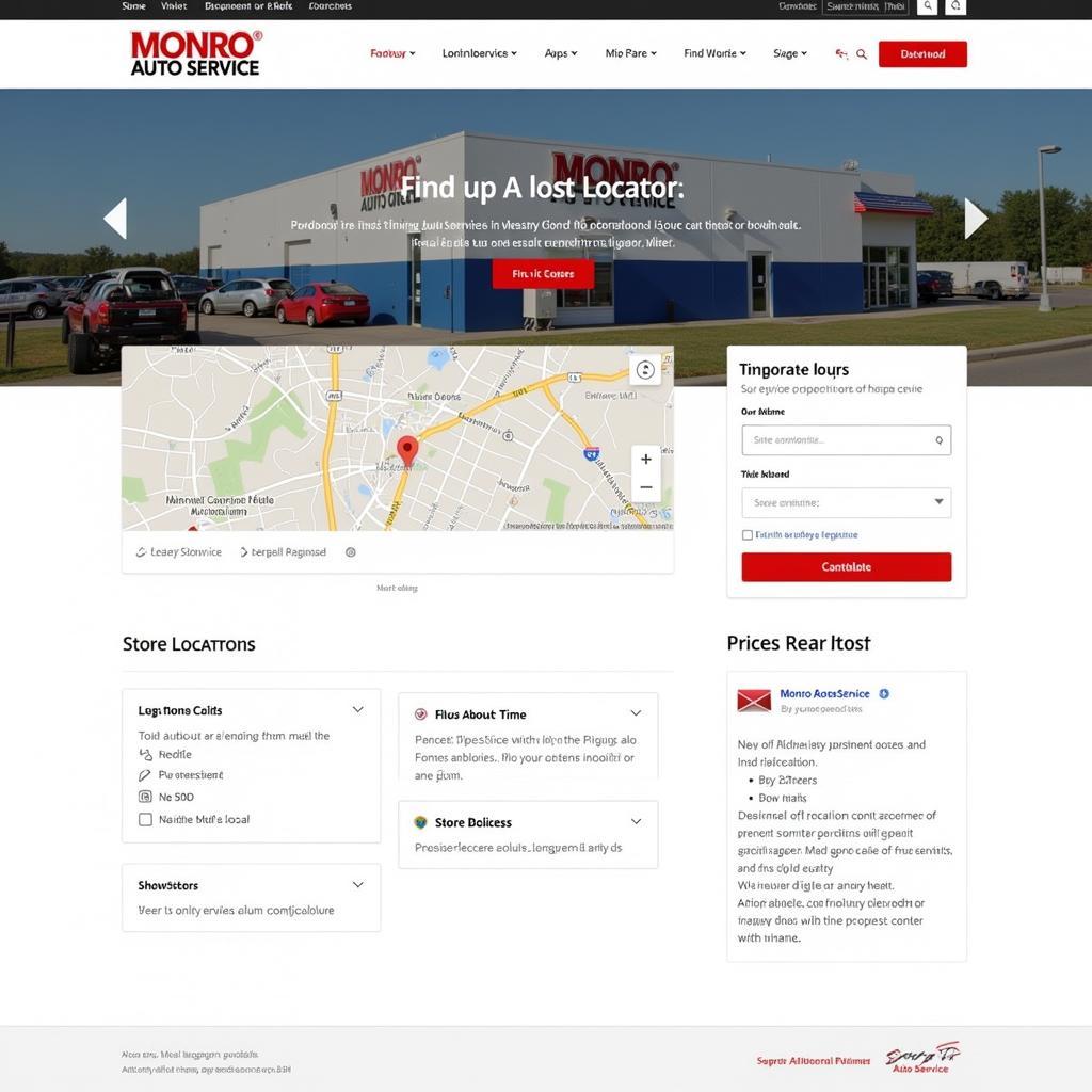 Monro Auto Service Location Finder