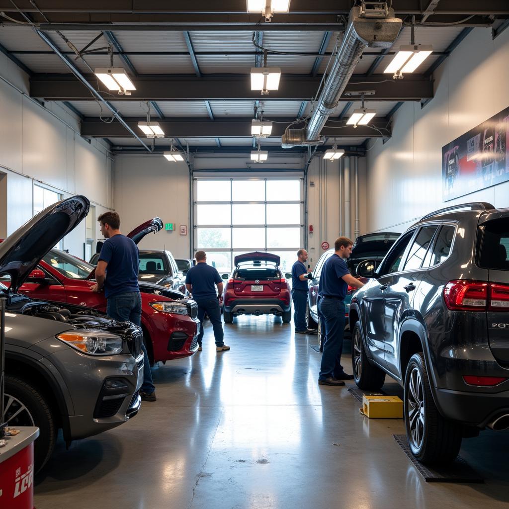 Modern Repair Facility at Monument Square Auto Service Inc.