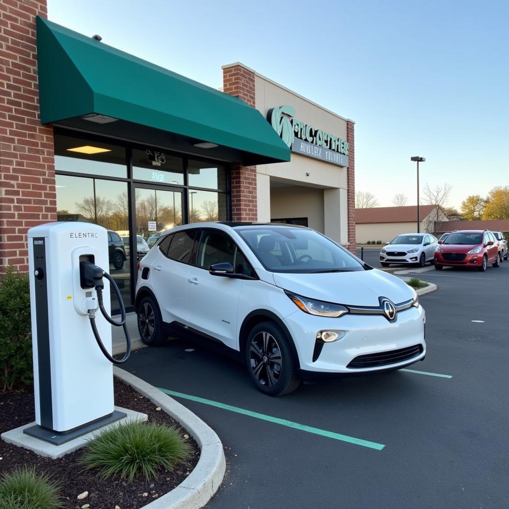 Mosley Auto Service Electric Vehicle Charging Station