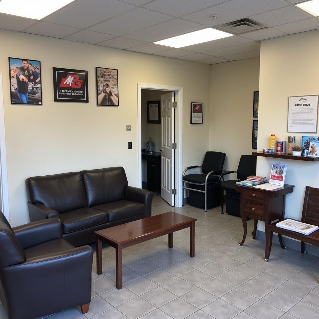 Comfortable Customer Waiting Area at Mr. B's Tire & Auto Service