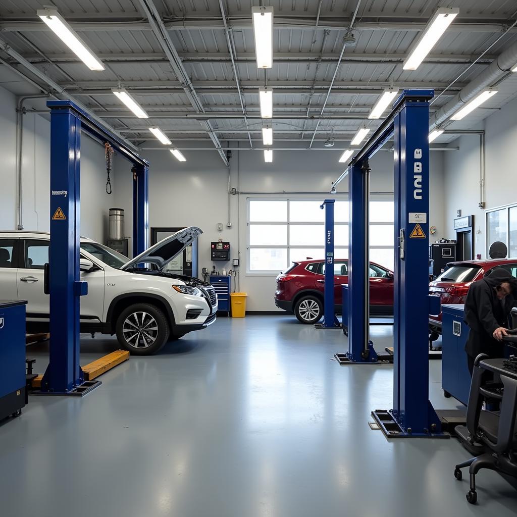 Modern Auto Service Shop in Mt Pleasant