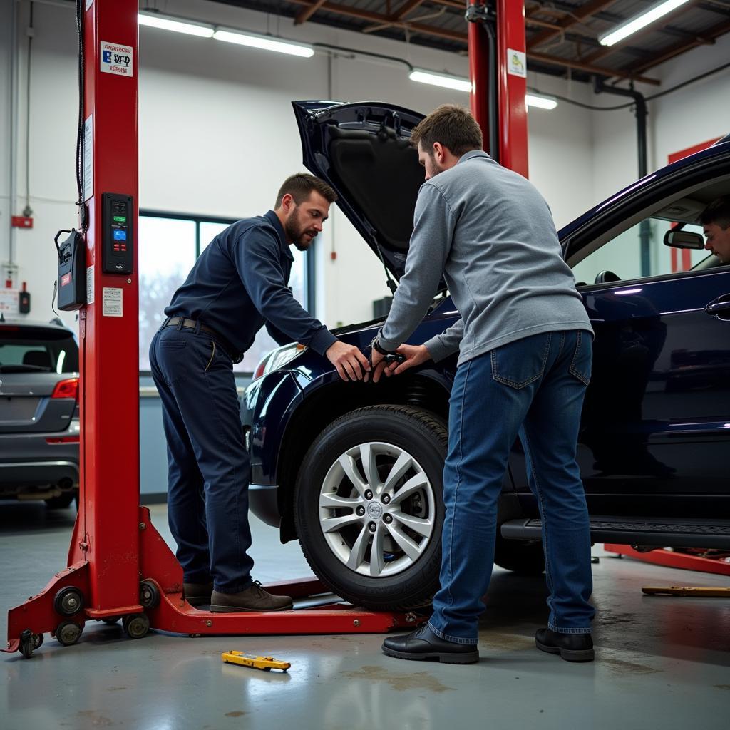 Routine car maintenance in Murfreesboro TN