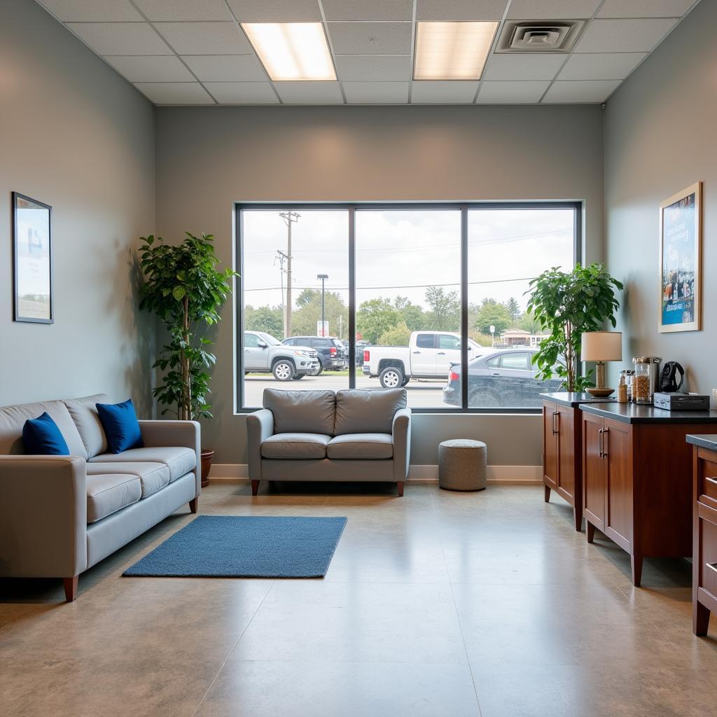 Comfortable Customer Waiting Area at Navarre's Auto Service LLC