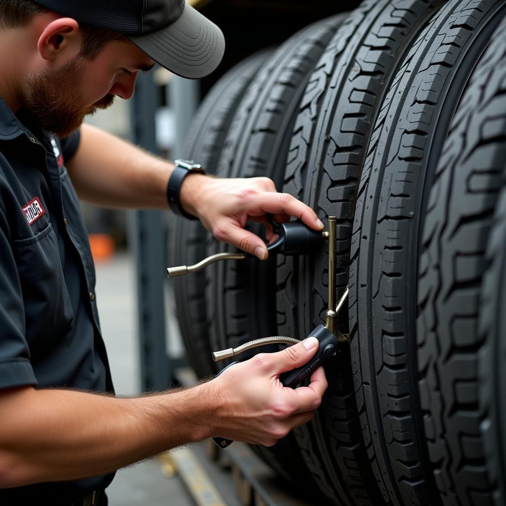 NDK Tire Inspection Process