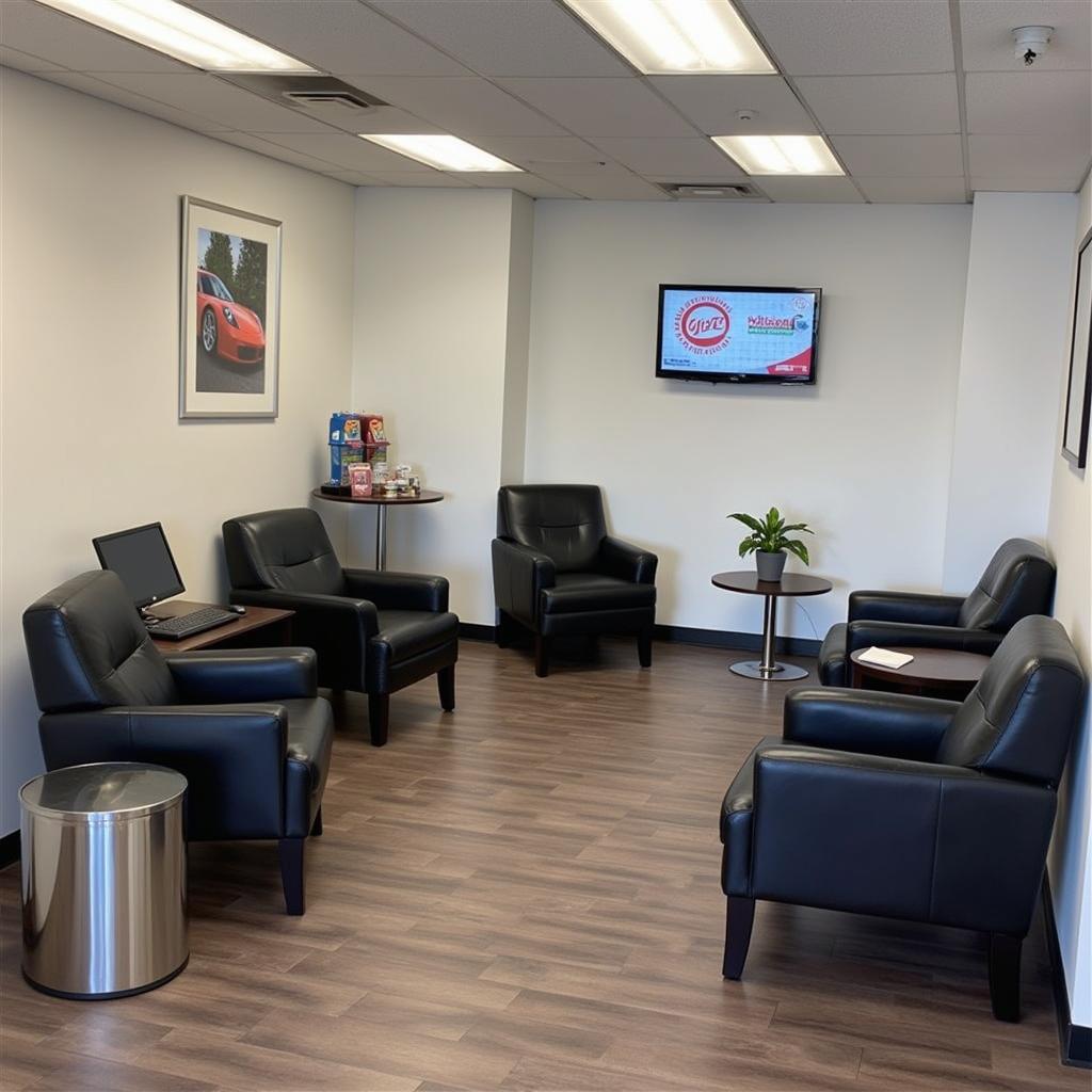 Nelson's Auto Service Center Waiting Area