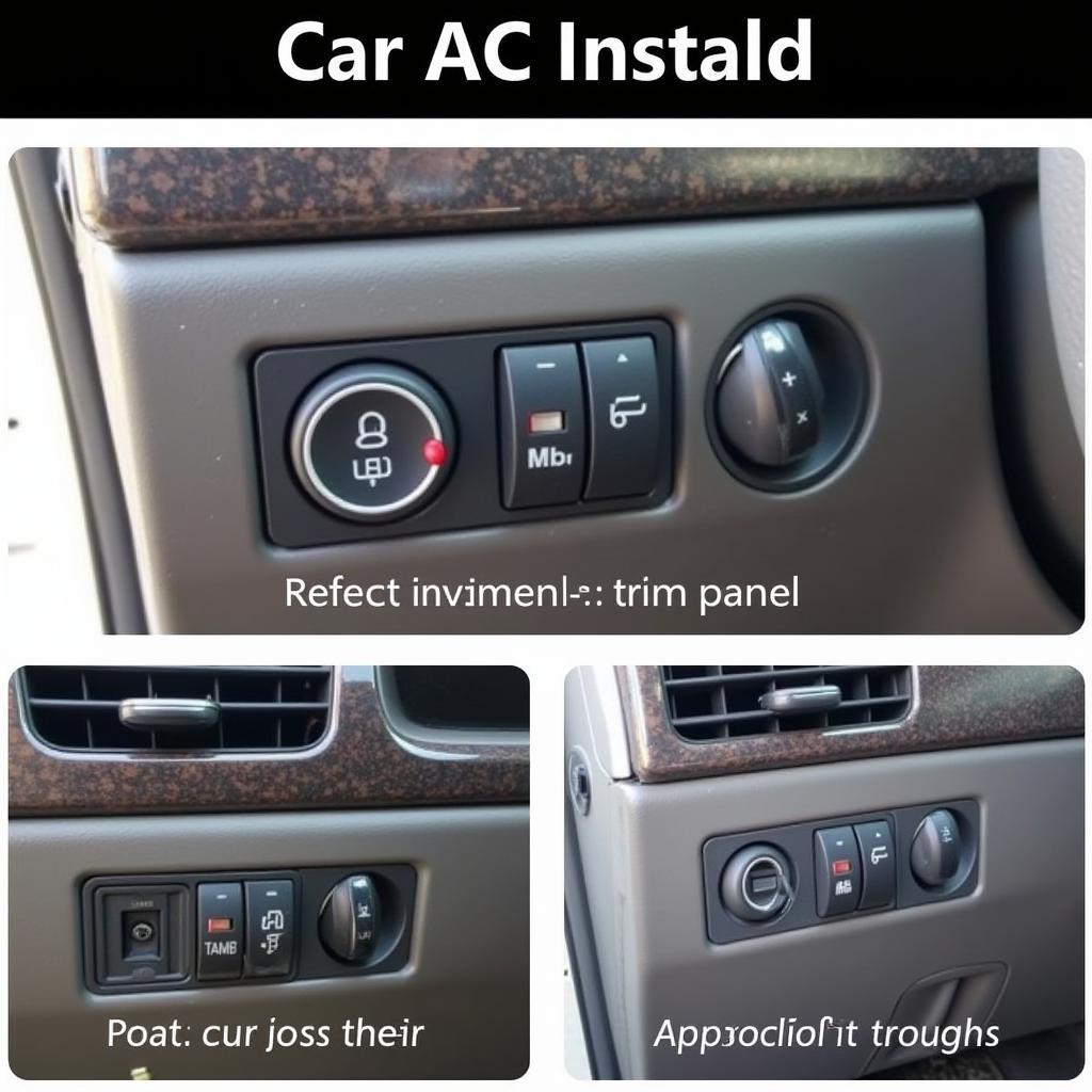 New Car AC Switch Installed