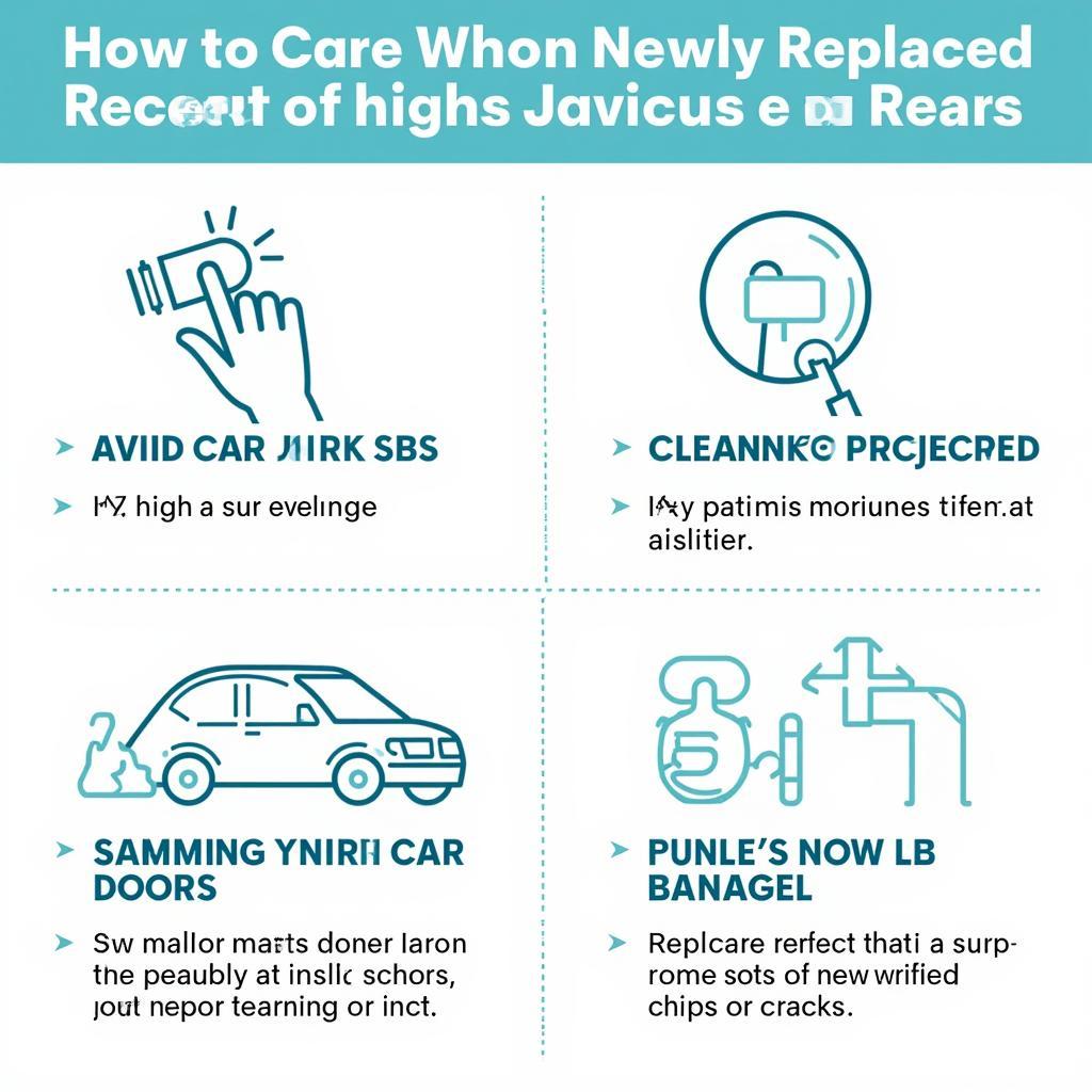 Caring for a Newly Replaced Windshield