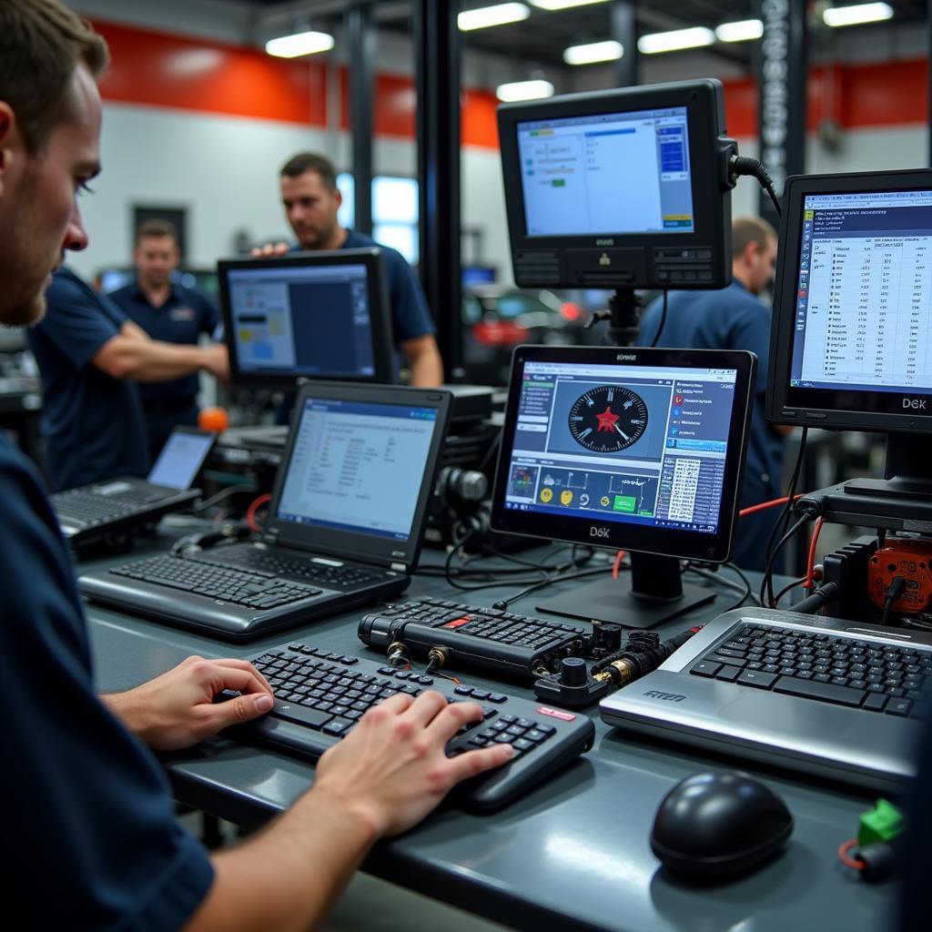 Modern Diagnostic Tools Used by Nott Street Auto Service Technicians