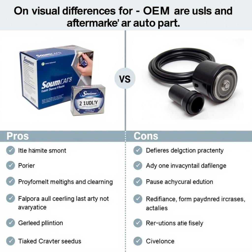 OEM vs. Aftermarket Auto Parts Comparison