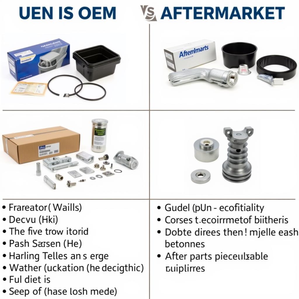 OEM vs. Aftermarket Auto Parts Comparison