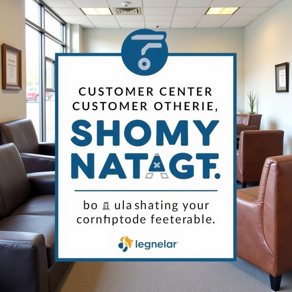 Comfortable customer waiting area in an auto service center on Ogeechee Road.