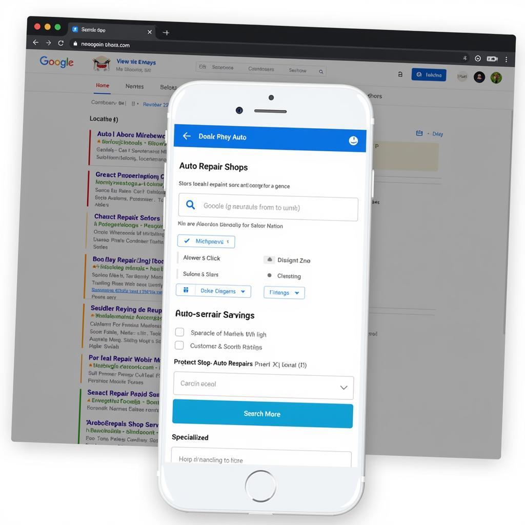 Online Auto Repair Shop Search