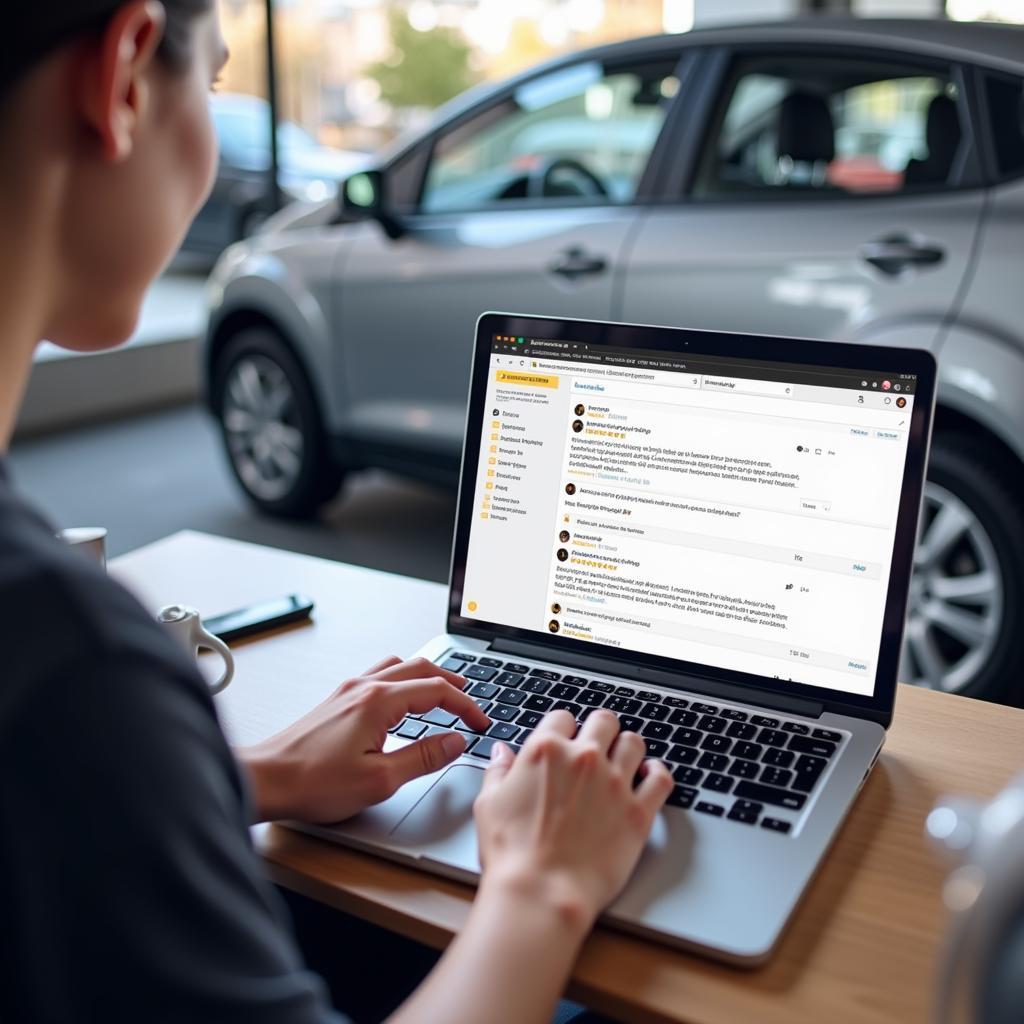 Checking Online Reviews for Auto Service Providers