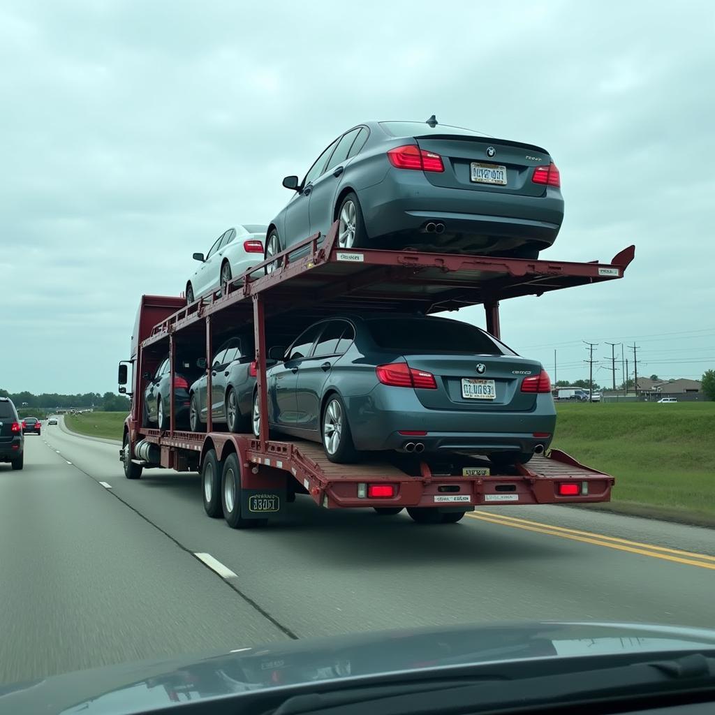 Open Car Transport in Birmingham, AL