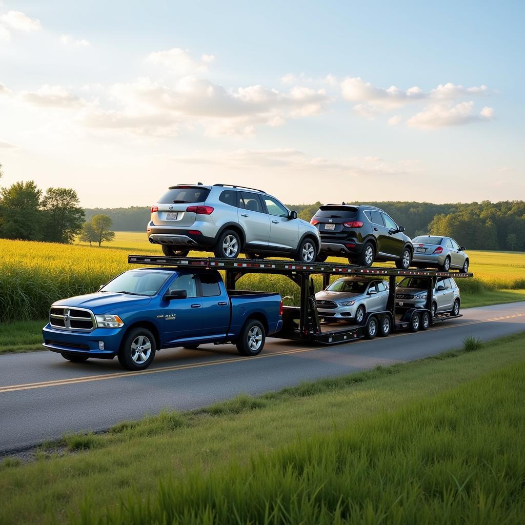 Open Car Transport in Eau Claire WI