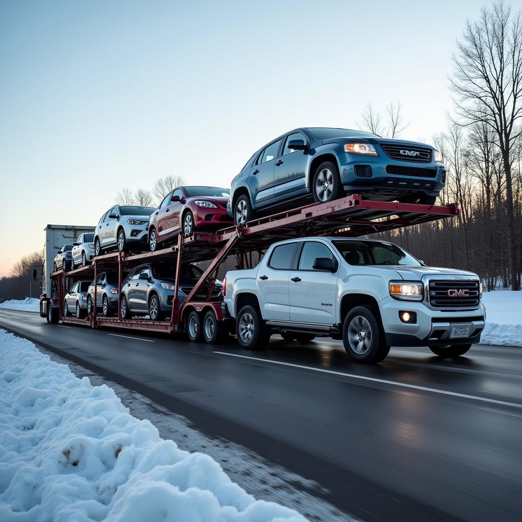 Open Car Transport in Minnesota