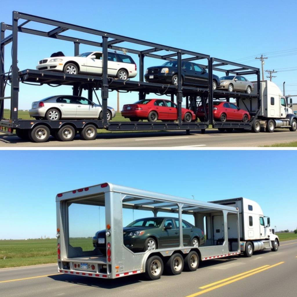 Open vs. Enclosed Auto Transport in Grand Forks, ND