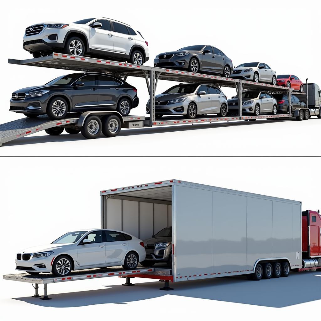 Open vs. Enclosed Car Transport Comparison