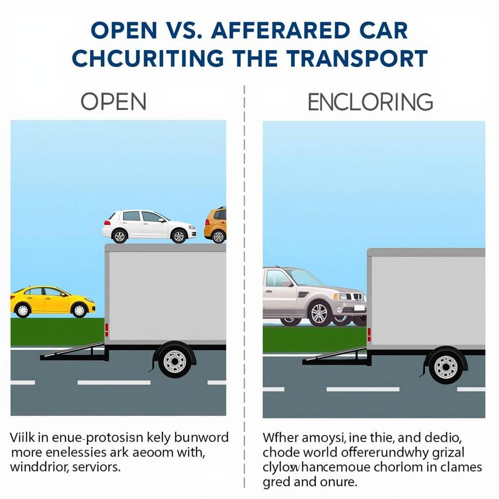 Open vs. Enclosed Car Transport