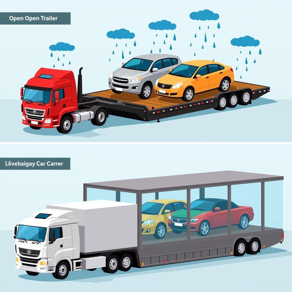 Open vs. Enclosed Car Transport in Hartford, CT