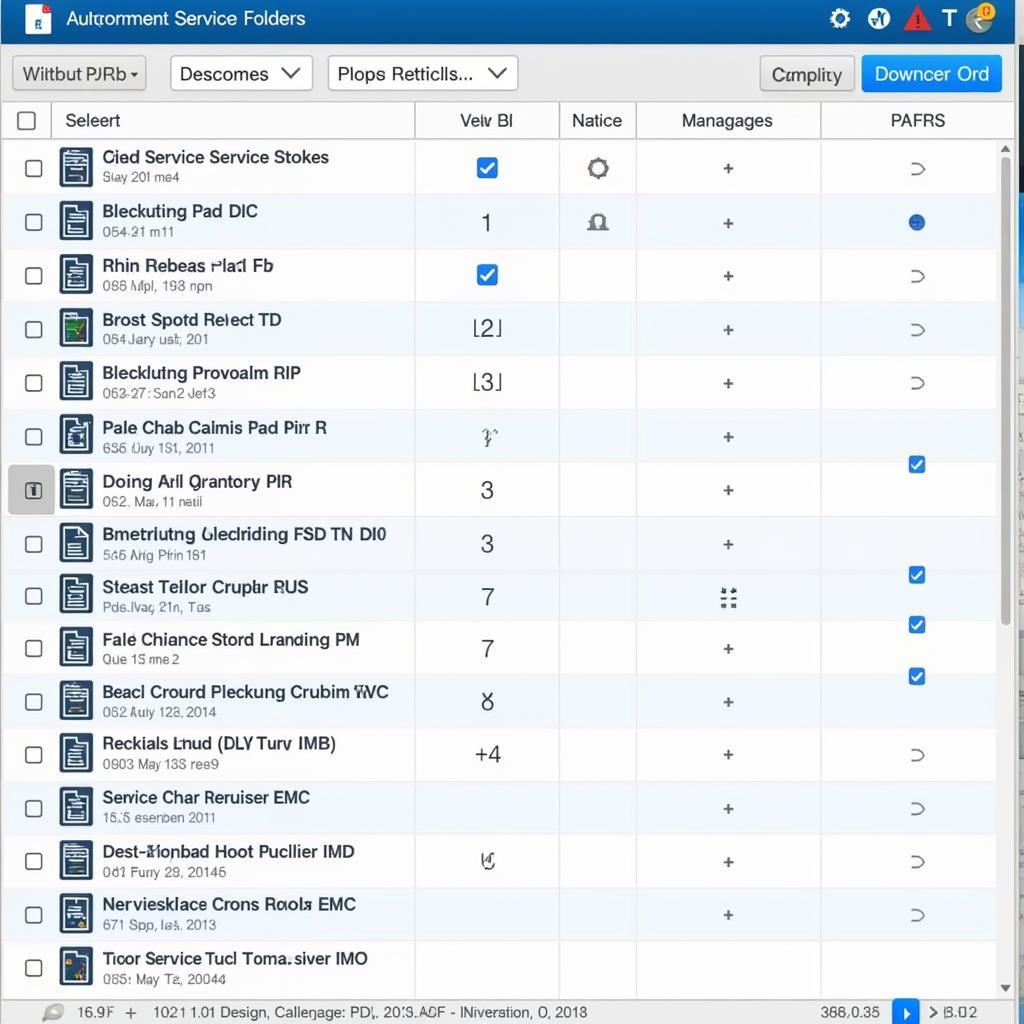 Organized Auto Mechanic Service Receipt PDFs