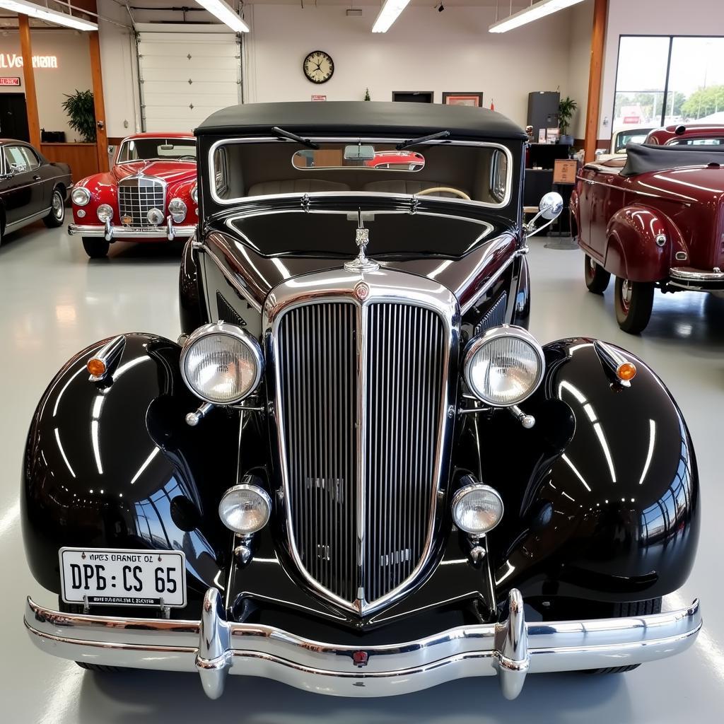 A Fully Restored Classic Packard