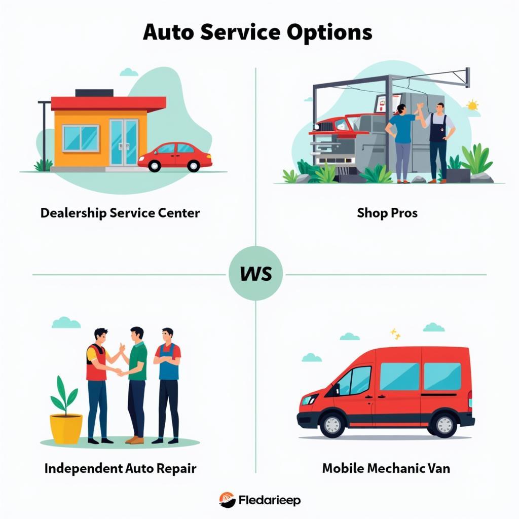 Palmdale Auto Service Options: Dealership, Independent Shop, Mobile Mechanic