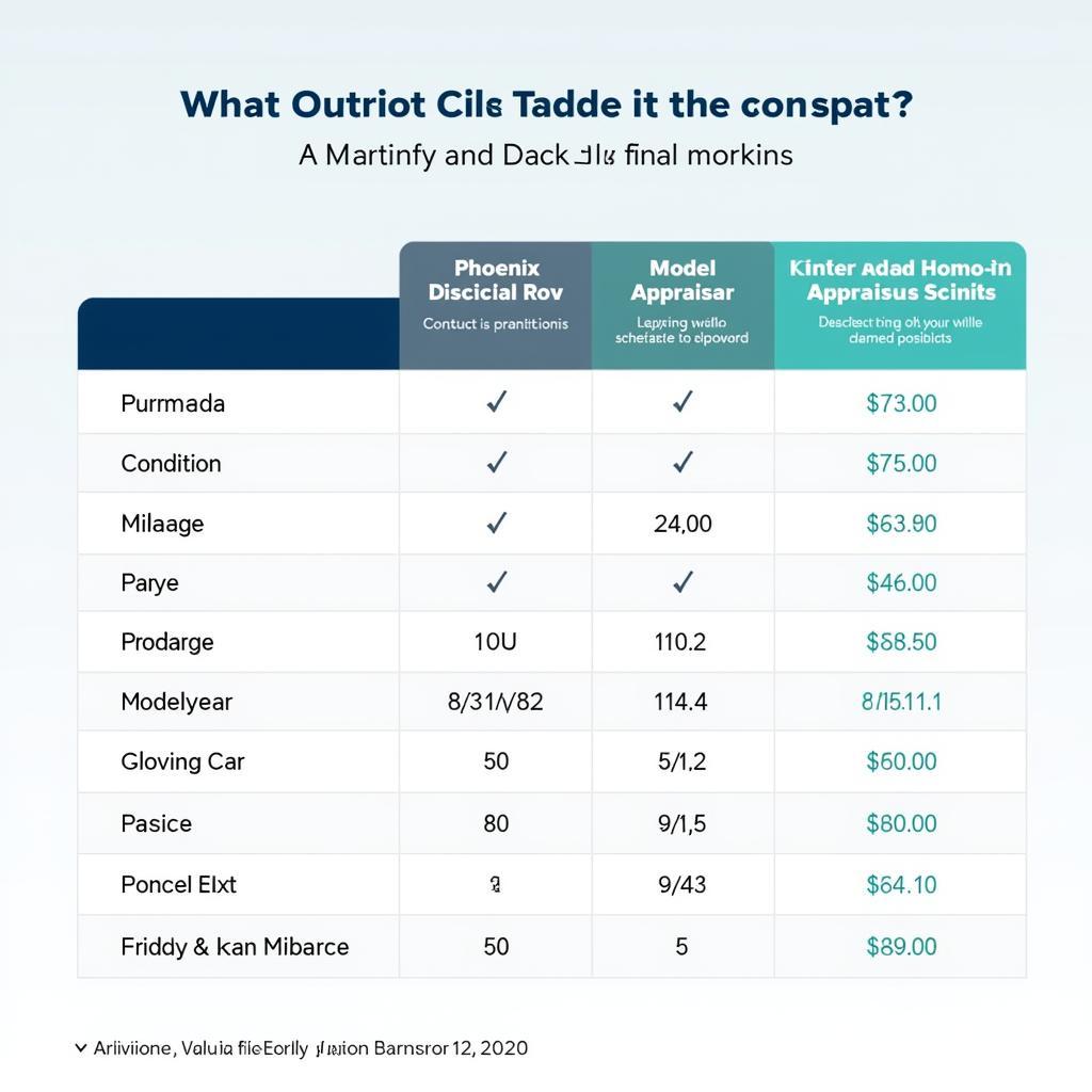 Comparing Car Valuations in the Phoenix Market