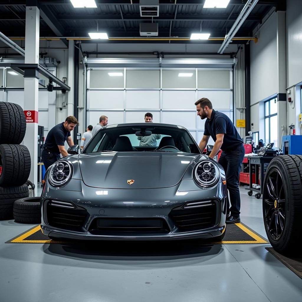 Porsche Tire Service Center