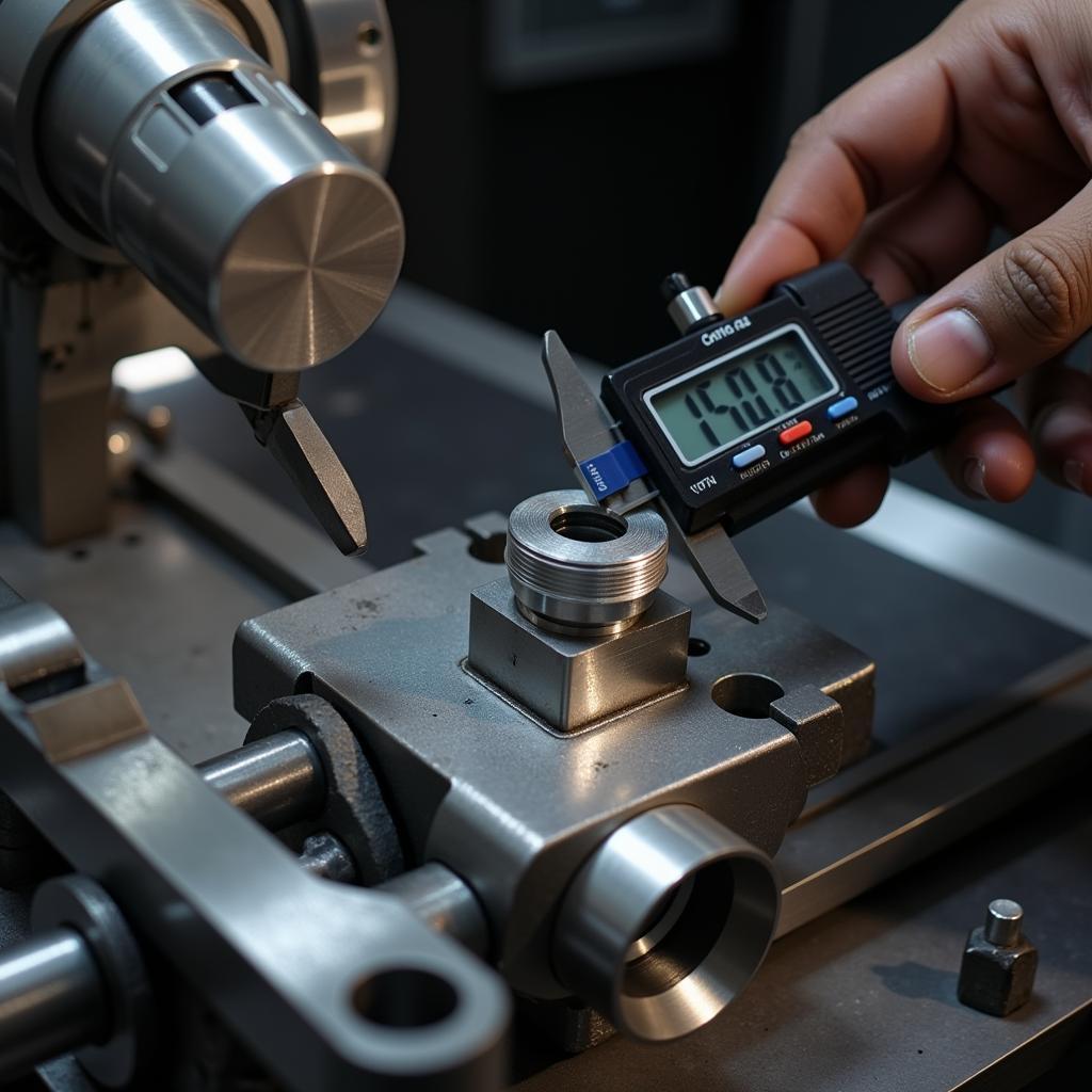 Precision Measurement of Auto Lathe Machined Part