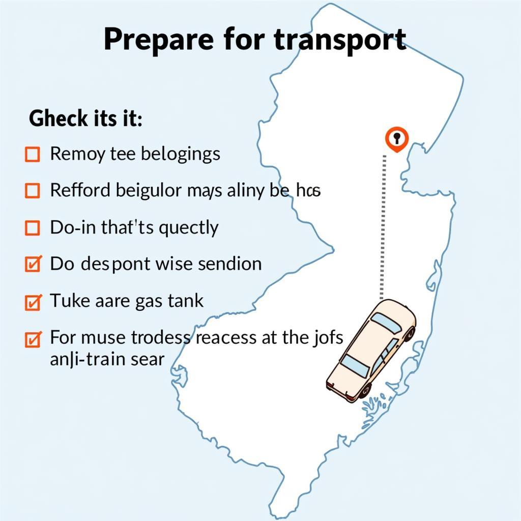 Preparing Your Car for Auto Transport in New Jersey