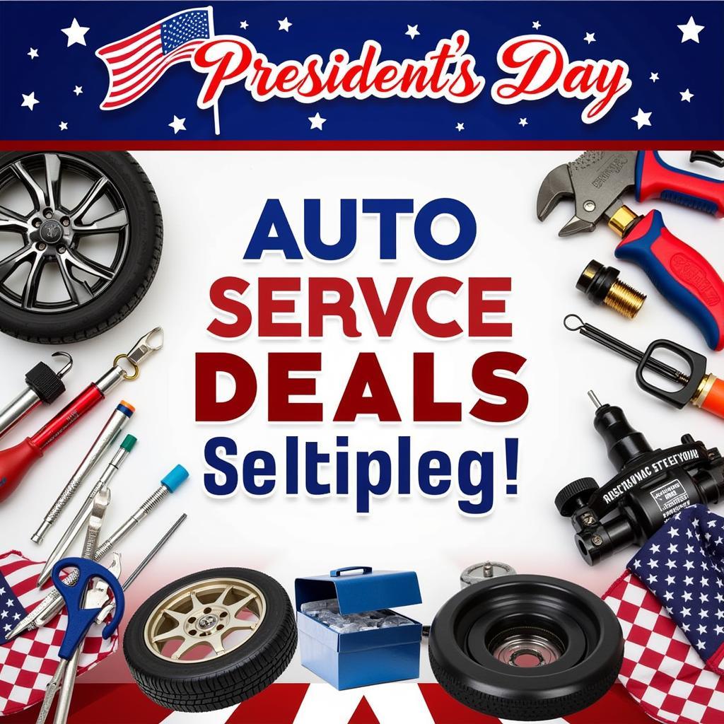 President's Day Auto Service Deals Banner