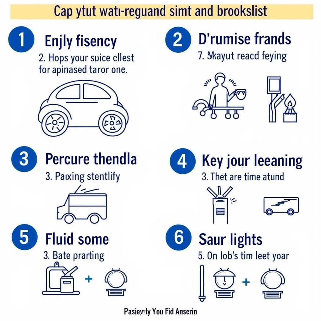 Preventative Car Maintenance Checklist