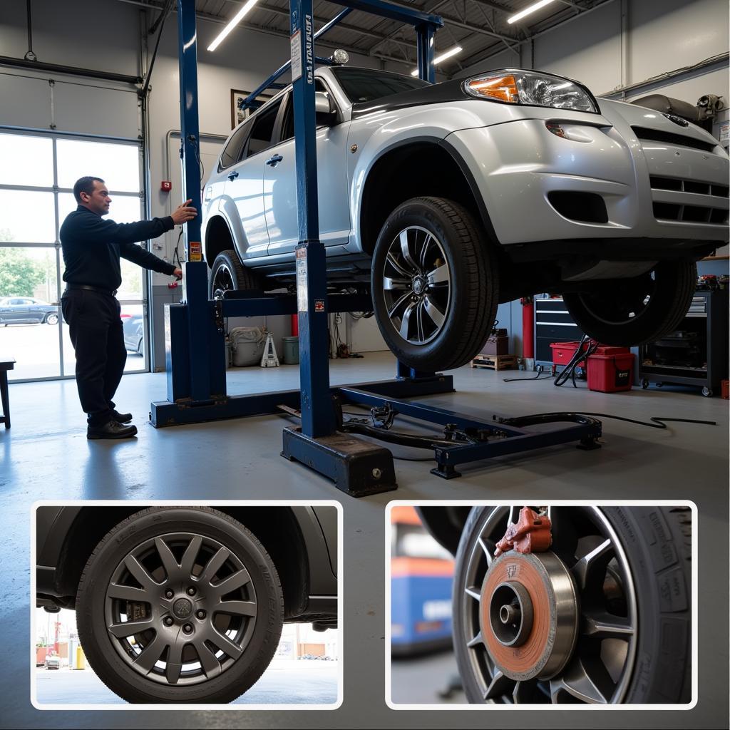 Preventative car maintenance in Hanover: Oil changes, tire rotation, brake inspections.