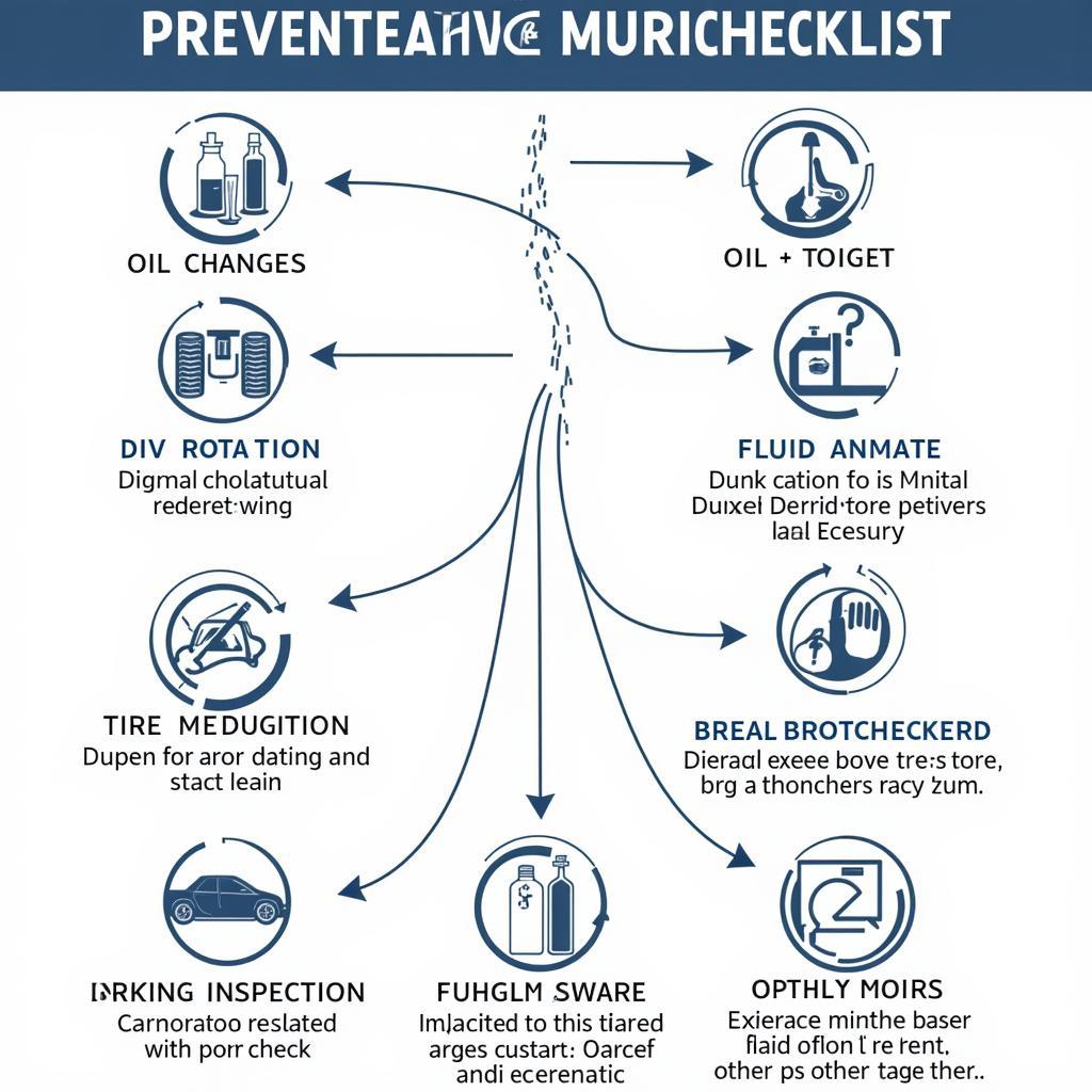 Preventative Maintenance Checklist for Cars